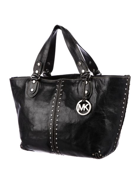 michael kors handbag with studs